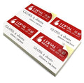 4 Grids 105*148.5mm 80 Sheets/bag Can Be Handwritten Computer Printed Heat Sensitive Paper Adhesive Matte/gloss A4 Self-adhesive