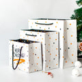Cheap Shopping Bag Packaging Handles Party Glitter Art Paper Bag Christmas Gift Bags