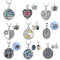 Changda 925 Sterling Silver Butterfly Memory Photo Locket Pendant Necklace Customizable Personalized Zircon Trendy Engagement