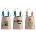 2025 PYD Life Hot Sale Kids Easter Gifts Sublimation Easter Bunny Bags Baskets for Eggs