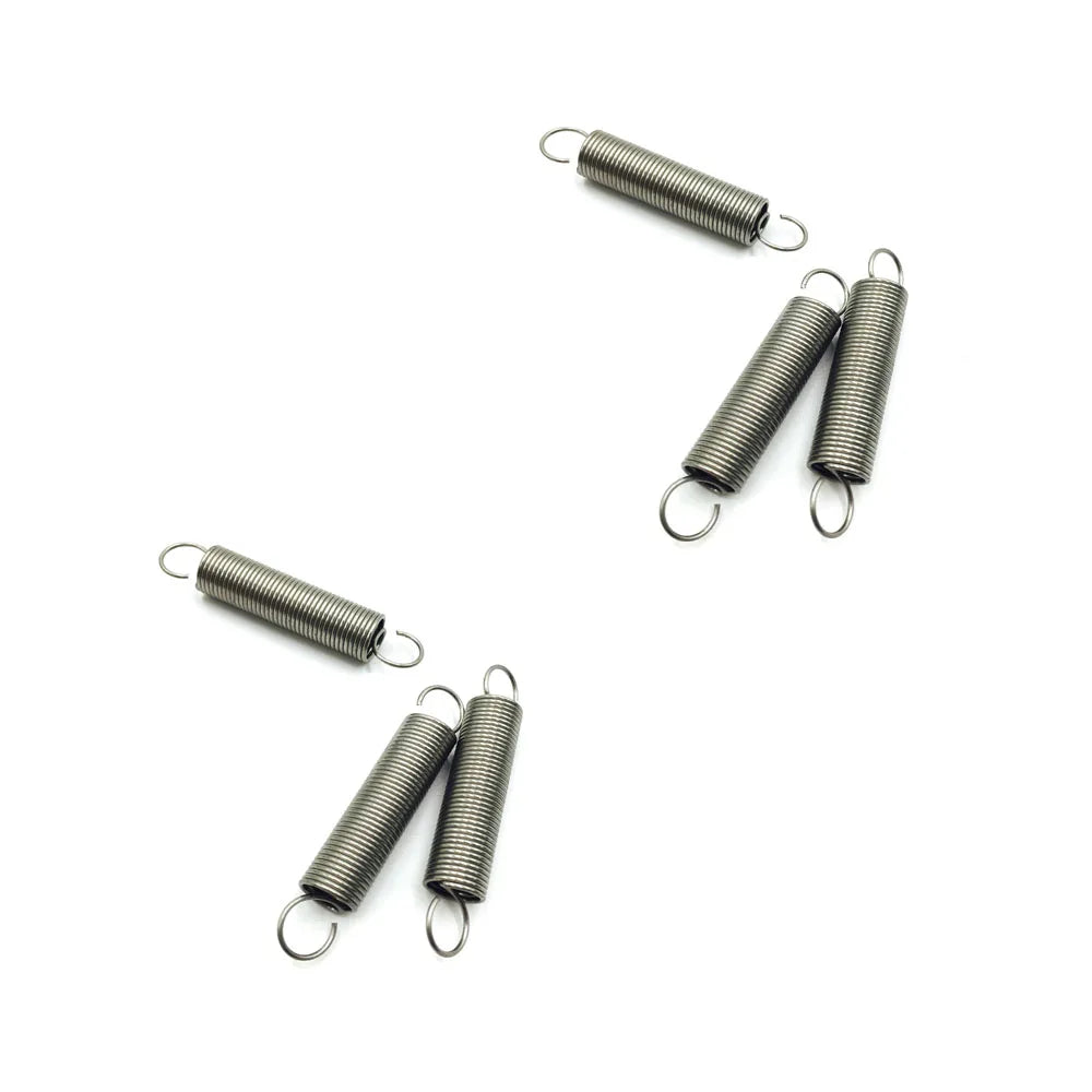 Custom Oem Odm Double Wire Long Extension Spring Small Wire Forming Stainless Steel Coil Zinc Plating Machine Part