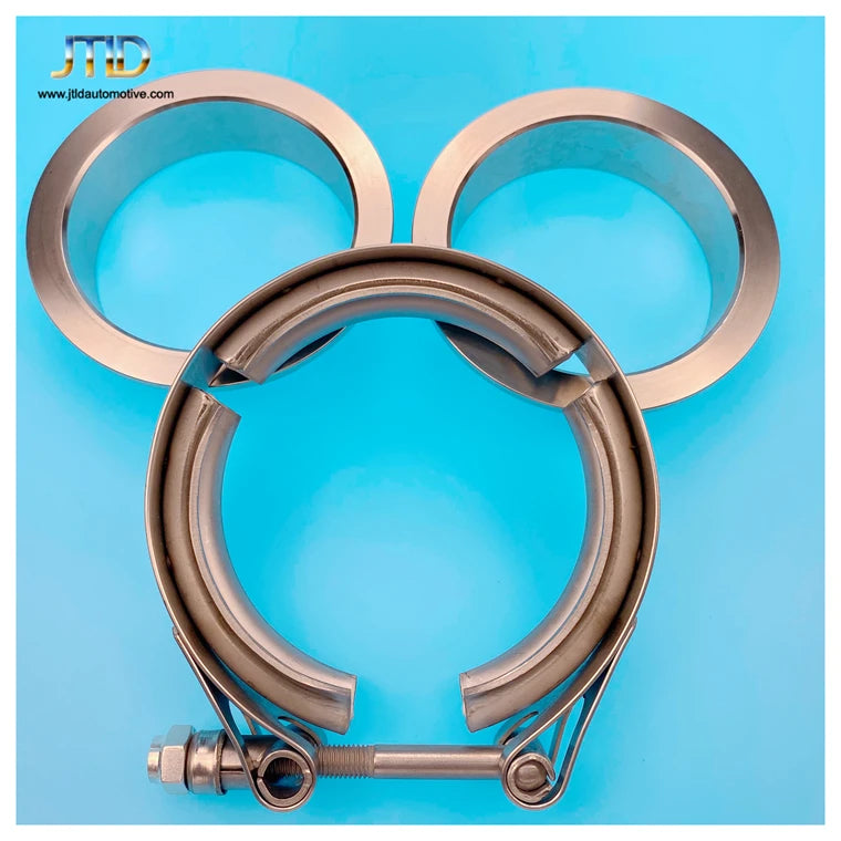 JTLD Hot Sale V Band Clamp 2.75inch Standard V Band Clamp with Male Female Flange