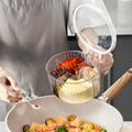 Hot Selling 4-in-1 Silicone Kitchen Spice Box Light Luxury New Design Lid Moisture Resistant Salt Food Storage Container