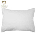 Luxury Cooling Zippered Waterproof Bed Bug Proof Quilted Pillow Protector | 100% Cotton Hospital Home Adult Bed Protection Pad