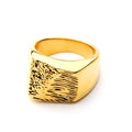 Natural Rock Texture Gold Statement Rings for Women Fashion Jewelry Set Bague Accessories Anillos Mujer Wedding Ring Set