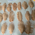 25-30cm Khaki Plume Ostrich Feathers for Party Carnival Home Wedding Centerpiece Xmas Vase Holiday Decor DIY Craft Floral