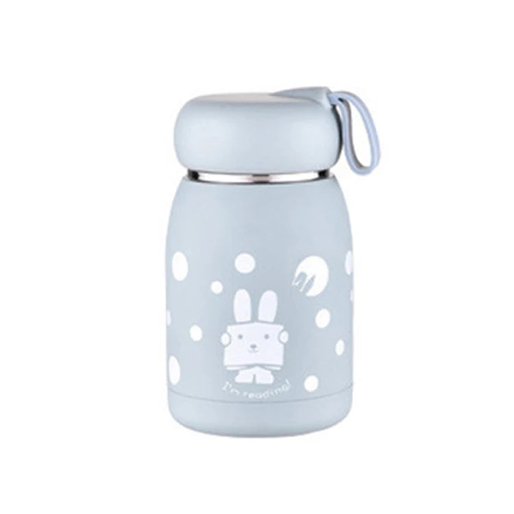 [JT-D320]Potable 320ml Double Wall 304 Food Grade Stainless Steel Insulated Vacuum Kids Cartoon Water Bottle MegaBDM