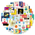 Cute Lunch Box Notes for Kids 60PCS Assorted Funny Daily Card Inspirational Motivation Words Cards for Boys and Girls Lunchbox