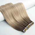 HonorHair Wholesale Tape in Hair Extention Natural 100% European Human Tape Hair Double Sided Blond Tape Hair Extensions