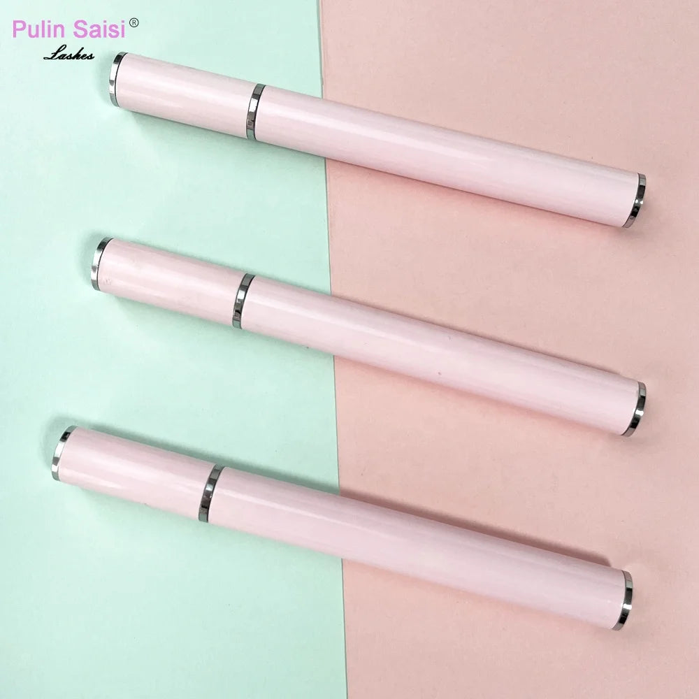 Wholesale Disposable Eyelash Spoolies Mascara Brushes Black & Pink with Custom Logo