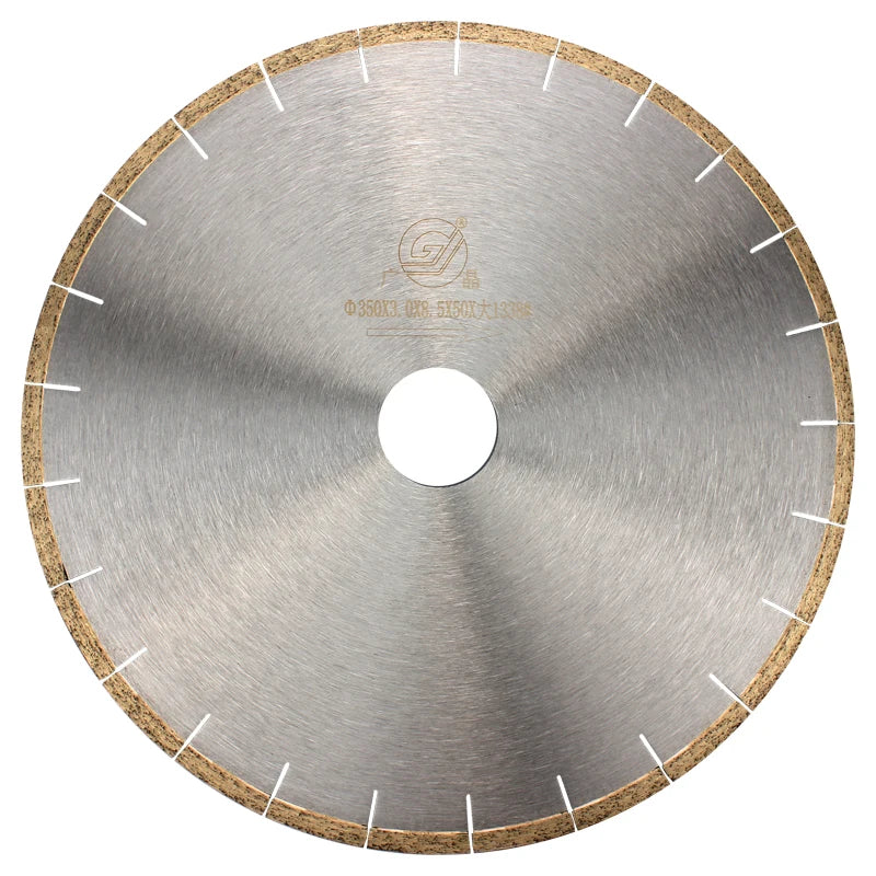 European Quality 14 Inch 350mm Granite Marble Cutting Machine Hot Pressed Stone Cutting Diamond Circular Saw Blade