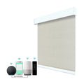Zigbee Alexa Tuya Wifi Google Matter Electric Automatic Smart Remote Control Blackout Motorized Roller Shades Blinds for Window