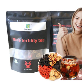 Winstown Wholesale Male Fertility Organic Maca Ginseng Herbal Tea Natural Fertility Tea for Men