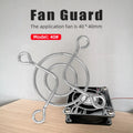 40mm Standard Electric Metal Fan Guard Customizable Fan Cover Protection