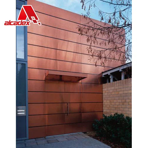 CCP Double Face Sandwich Panels Building Material Exterior Wall Cladding Decoration Facade Copper Composite Panel