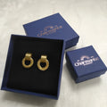 USM Luxury Logo Printed Paper Cardboard Jewelry Box Wholesale for Necklaces Bracelets Rings Earrings with Foam Inside