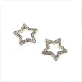 Custom Women's  Dress Design Buckle DIY Metal Buckle Small Star Rhinestone Buckles for Shoe/ Belt/scarf
