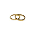 Fancy 925 Silver Needle Round Hoop Earring Jewelry Chic Silver Gold Plated Hoop Earrings for Women