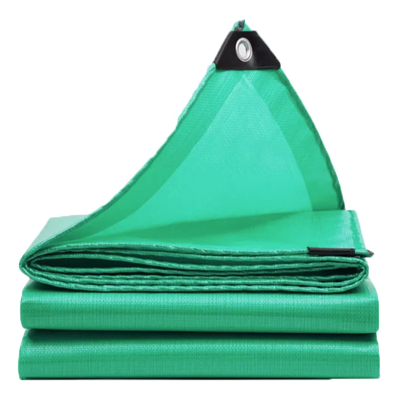 Customizable Green Outdoor Rainproof PE Tarpaulin Camping Tent Mat Pavilion Canopy Garden Furniture Waterproof Sunshade Cloth