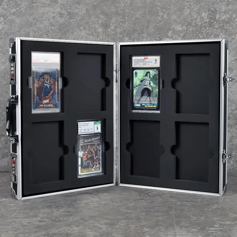 Graded Card Case Storage Box for 16+  CSG Slab Sports Trading Cards Suitcase