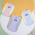 Cool Pet Apparel Clothes New Spring and Summer Dog Cat Clothes Colorful Small Dogs Harness Hole Vest