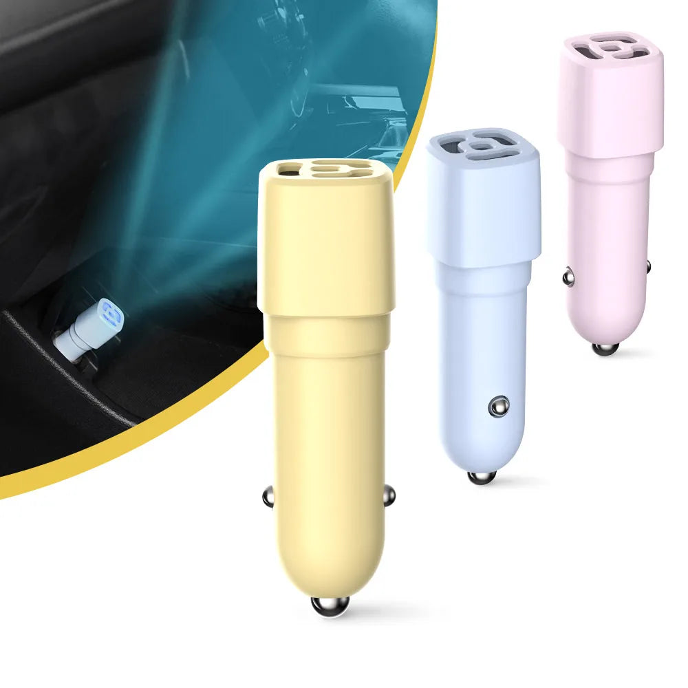 Mini Room Car Air Cleaner 12V CE RoHS FCC Plug in Small Household Vehicle Air Purifier