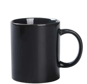 Hot Sale 11Oz Ceramic Mug Baked Flower Coating Heat Transfer Pattern Custom Logo Printing Promotional Water Cup