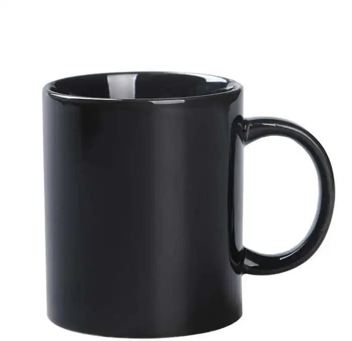 Hot Sale 11Oz Ceramic Mug Baked Flower Coating Heat Transfer Pattern Custom Logo Printing Promotional Water Cup