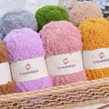 Wholesale Popular Infant Coral Fleece Yarn Soft Hand-Woven for Scarf High Strength Recycled and Dyed Pattern