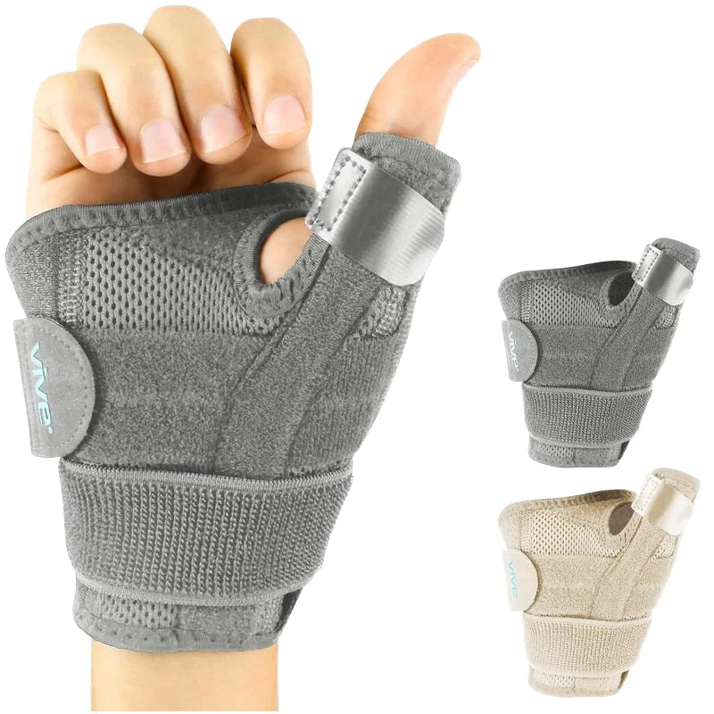Thumb & Wrist BraceSpica Splint Brace for Carpal Tunnel Tendonitis  Arthritis in Hands or Fingers  Compression Support