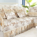 Luxury Sofa Cover European Style Embroidered Sofa Cover European Style Sofa Cloth Lace Cushion Covers Elastic