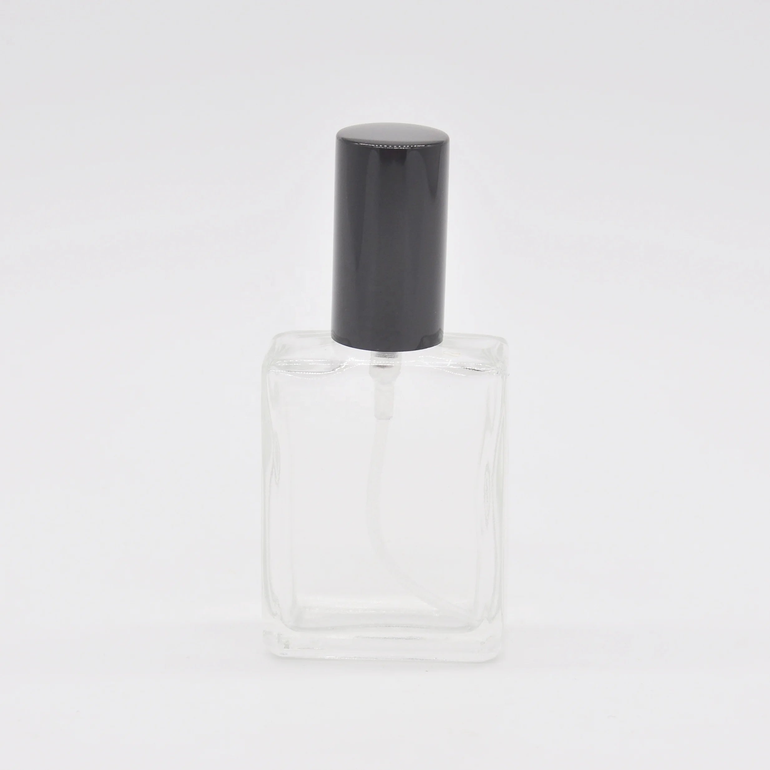 Easy Use Low MOQ 15ml 30ml 50ml 100ml Glass Perfume Bottle Refillable Screw Neck in Stock