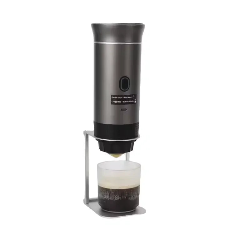 New Design Mini Coffee Maker Portable Smart Coffee Machine Customized Logo Food Plastic Travel Portable Coffee Maker
