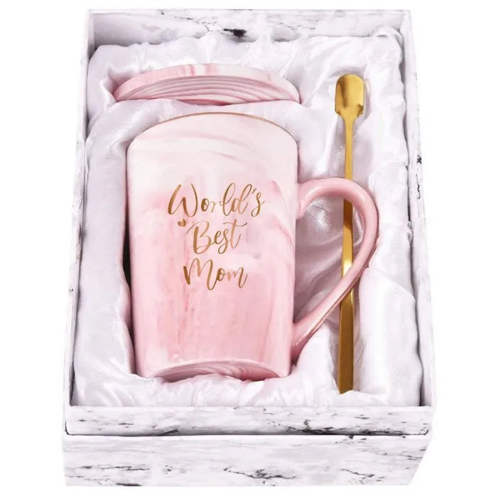 Personality European Mug Painted Phnom Penh Couple Ceramic Cup Office Business Gifts Cup Double Gift Box