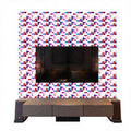 3D Self-Adhesive Heat Insulation Contemporary Living Room Decorative Wallpaper PP Material for Apartment Hotel Office Building