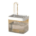 Eco-Friendly Automatic Pet Water Dispenser Recirculate Drinker Bowl with Charging Source Plastic Fountain Dispenser