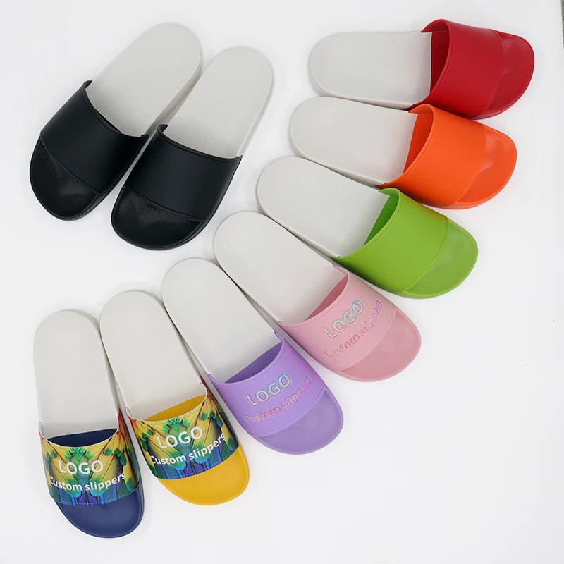 Men's Winter Light Weight Custom Logo Slippers Sandals & Flip Flops-Casual Fashion Outdoor Slides