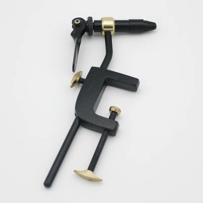 Whole Sale Fly Tying Materials Handy Holding Hook Fishing Brass C-clamp Fly Tying Vise with Steel Hardened Jaw