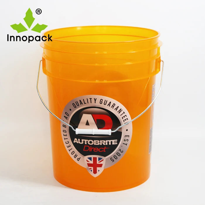 Semi-Transparent 20L Car Wash Bucket With Filter