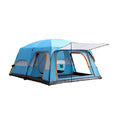 Brand New China Factory Outdoor Big Tent Double Layer Waterproof Livingroom Camping Tent for 3-4 Persons