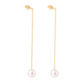 China Manufacturer Wholesale Quality Highlighter Shellfish Stainless Steel 18K Gold Plated Earrings for Women
