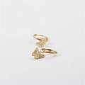 Lovely Cute Nice Jewelry Butterfly Charm Huggie Tassel Earrings for Girls