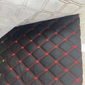 Different Stitch Color PVC Embossed Quilted Leather for Car Seat Cover and Car Mat Making