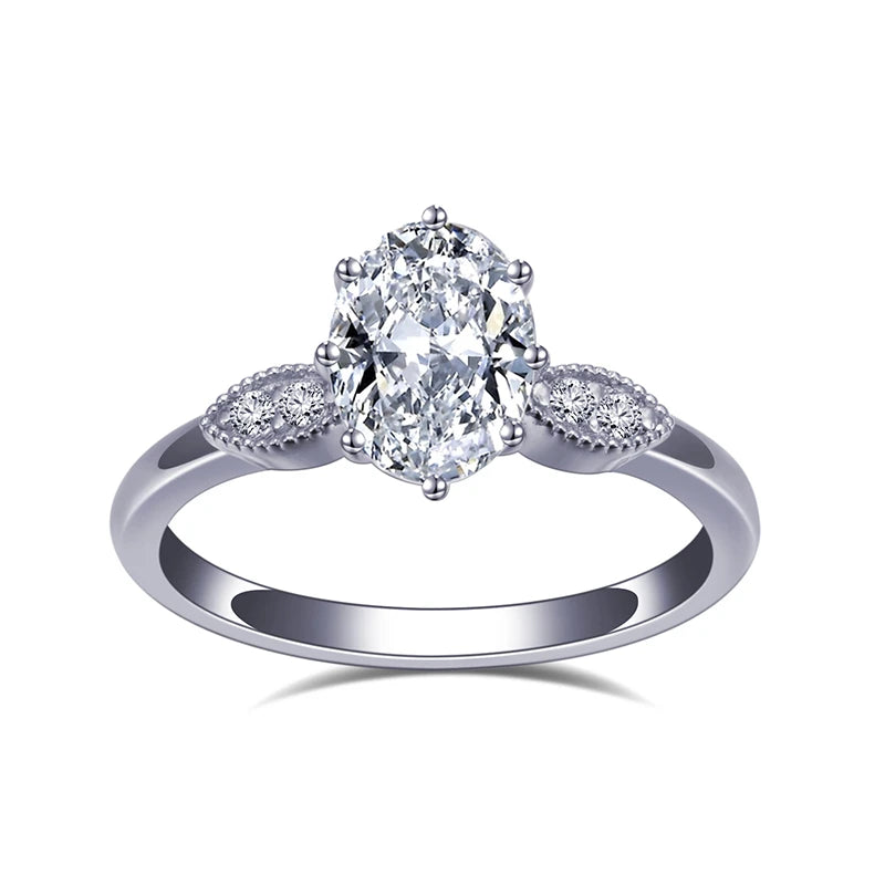 MSR-942 Customized Jewelry 18K Gold IGI Lab Diamond Ring Engagement/Wedding Ring