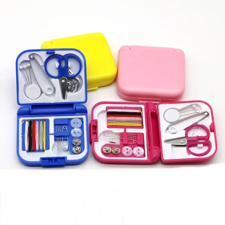 Customize Sewing Accessories Mini Portable Hussif Set Travel Hotel Home Needle and Thread Buttons Sewing Kit