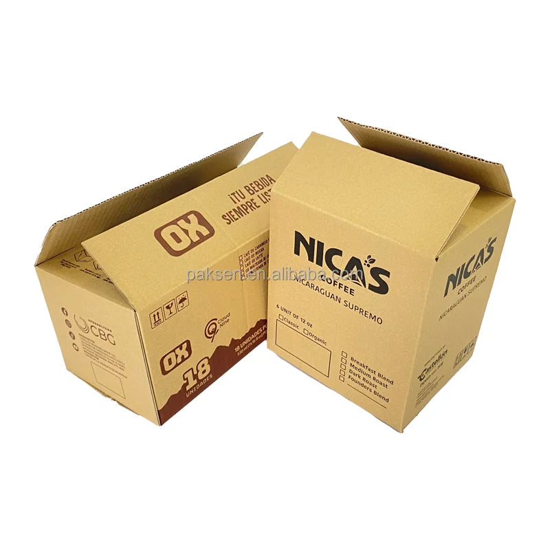 Manufacturer Custom Logo Carton Corrugated Mailing Packing Mailer Paper Folding Delivery Cardboard Large Shipping Packaging Box