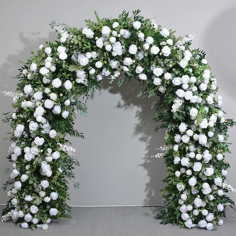 Y-I038 Customized Wedding Decoration Supplies Wedding Arch Flowers Greenery Wedding Flowers Arch Backdrop for Ceremony Decor