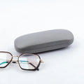 Factory Special Promotion Eyeglasses Hard Case PU Leather Sun Glasses Storage Box Custom Logo Metal Eyewear Cases