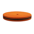Reflective Orange Non slip Webbing Imitation Nylon 38mm Non-slip Polyester Webbing Anti-slip Straps Webbing for Dog Collars