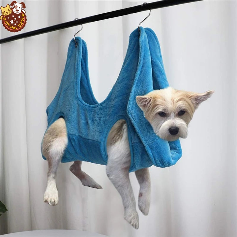 Pet Cat Grooming Hammock Helper Cat Grooming Hammocks Restraint Bag Puppy Dog Cat Nail Clip Trimming Bathing Bag